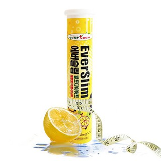 EverSlim Diet #Lemon Flavor (1 หลอด บรรจุ 18 เม็ด)