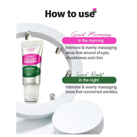CKD Retino Collagen Low Molecular 300 Guasha Lifting Serum 30 ml. 1+1 Special Set