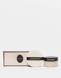 Laura Mercier Indulgent Icons Translucent Loose Setting Powder Ultra-Blur 20 g. and Velour Puff Set (Limited Edition)