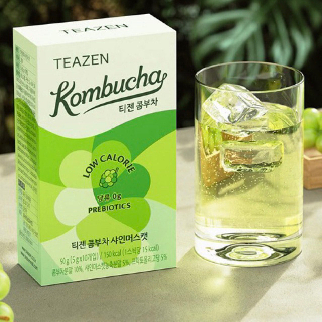 Teazen Probiotic Kombucha 10 ซอง