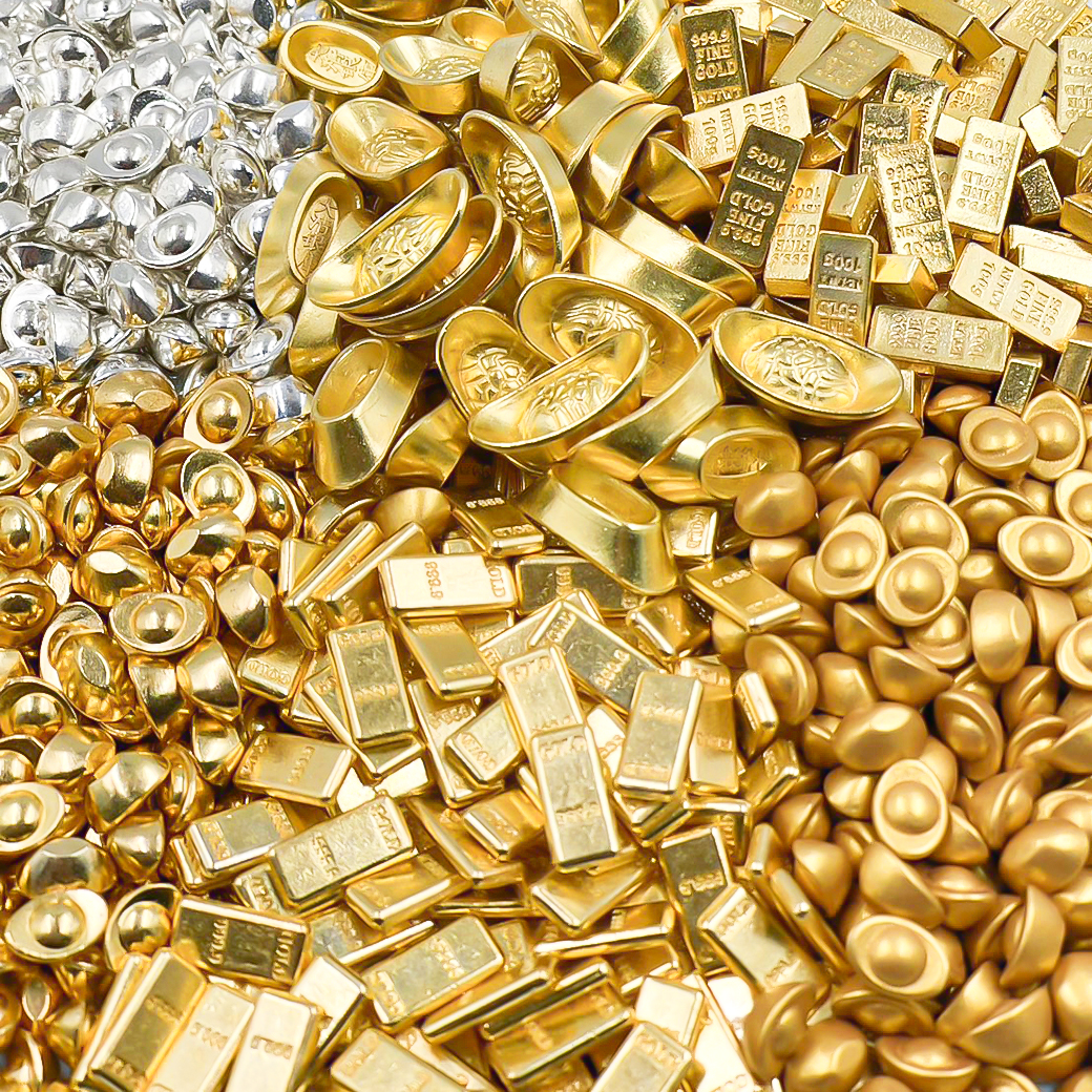 🧧🎉โมเดลก้อนทอง🎊ก้อนทองจิ๋ว ประดับตกแต่ง ก้อนทองแท่งจิ๋ว✅พร้อมส่งในไทย ก้อนทองโบราณ เสริมฮวยจุ้ย