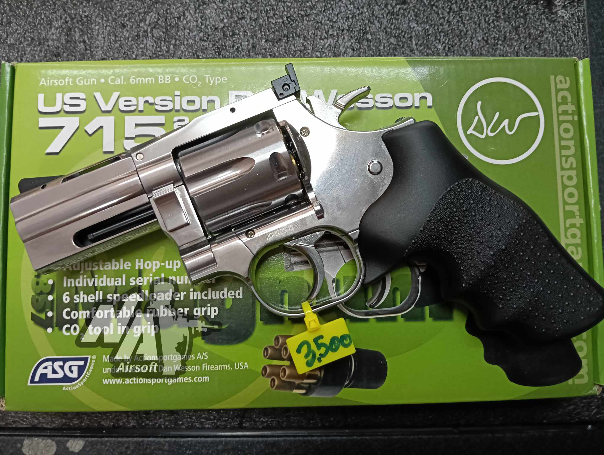 ASG Dan Wesson 2.5นิ้ว SV Co2 (มือสอง)