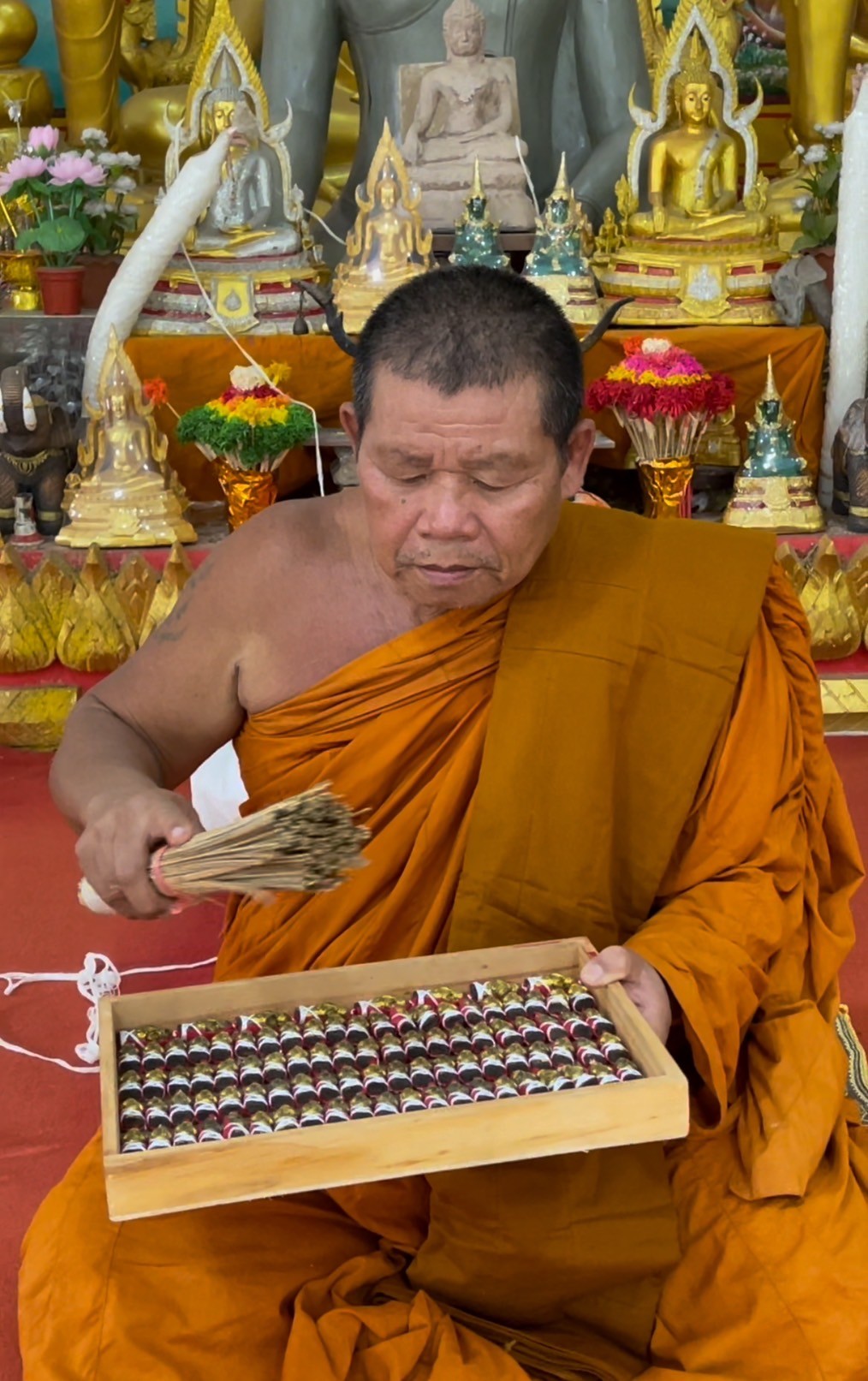 กุมารดูดรก หลวงปู่พงษ์ศักดิ์ ทันตะจิตโต วัดป่าเทพนิมิต จังหวัดกาฬสินธุ์