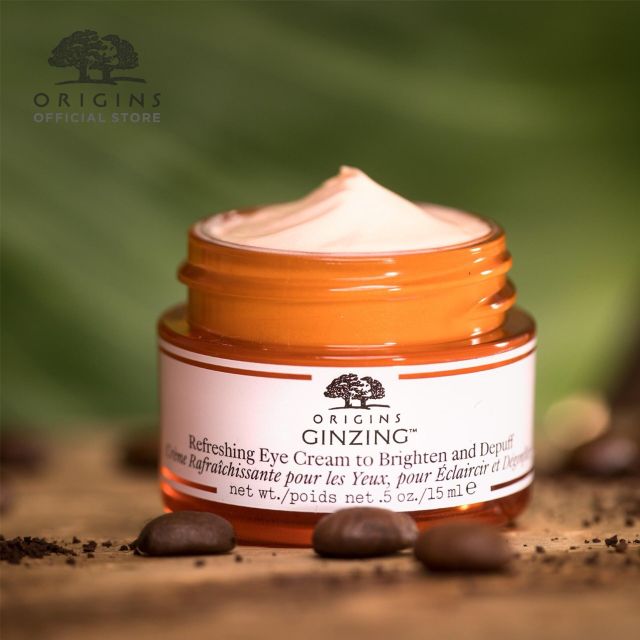 Origins Ginzing Refreshing Eye Cream To Brighten And Depuff 15 ml.