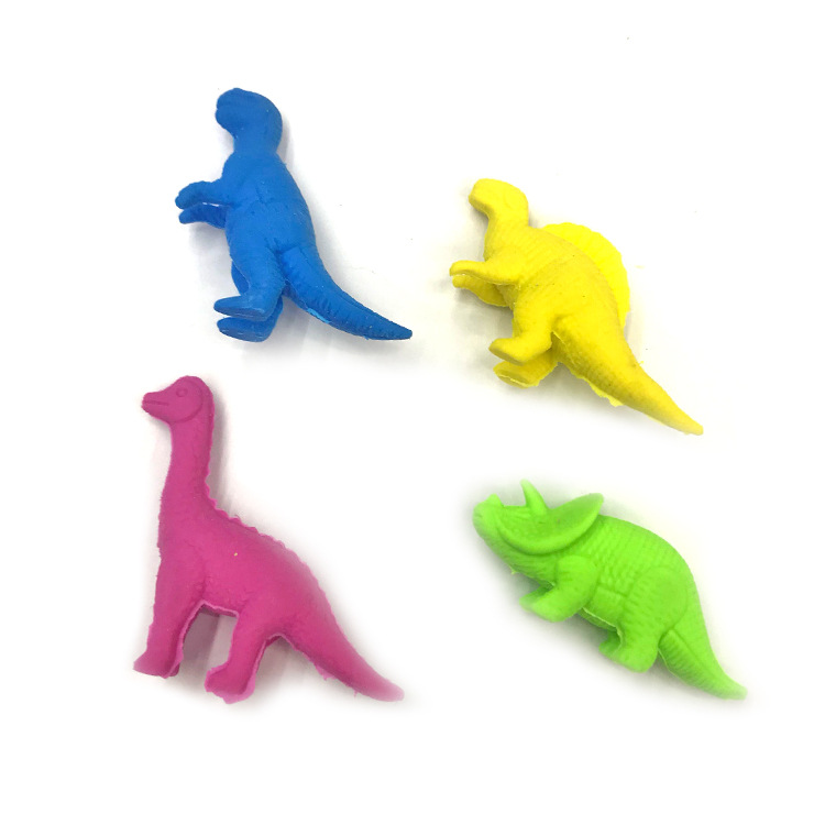 🌈ยางลบรูปทรง🦕🦖ยางลไดโนเสาร์ หลาก สุ่มคละสี✅พร้อมส่งในไทย ยางลบ เครื่องเขียน ลบคำผิดดินสอ