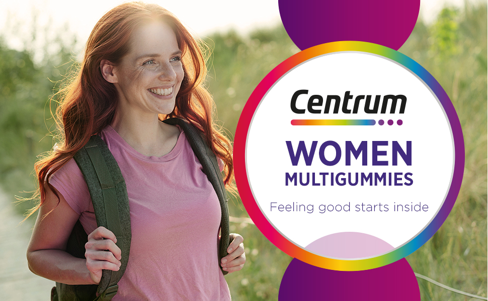 Centrum WOMEN MultiGummies Gummy Supports Energy, Immunity, Metabolism + Healthy Appearance 100 Gummies