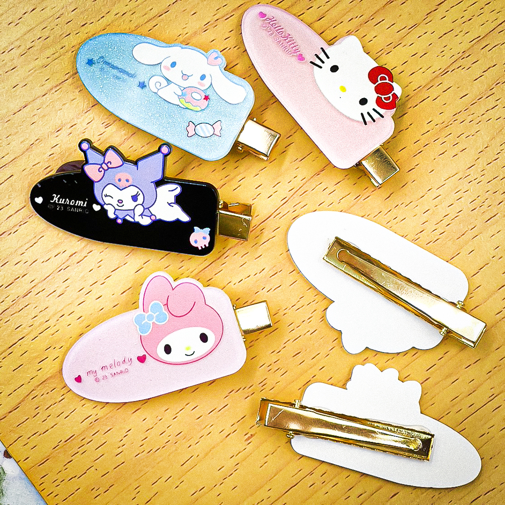 🌈กิ๊บติดผม🩵การ์ตูน Sanrio กิ๊บที่ไร้รอยต่อ✔️พร้อมส่งในไทย เครื่องประดับ น่ารักสไตล์กิ๊บการ์ตูน ซานริโอ