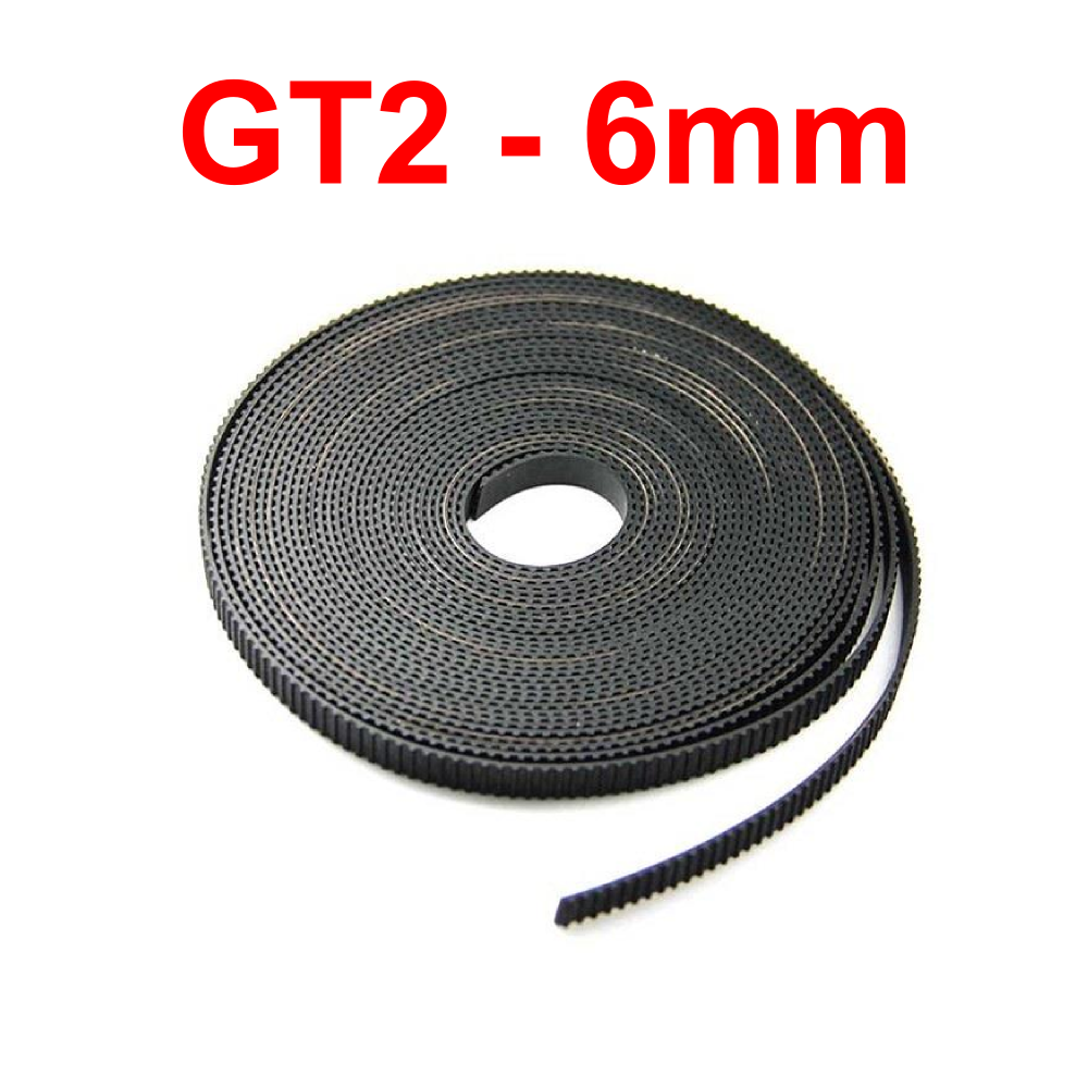 GT2 Timing Belt Width 6mm (ราคา/เมตร | Price/Meter)