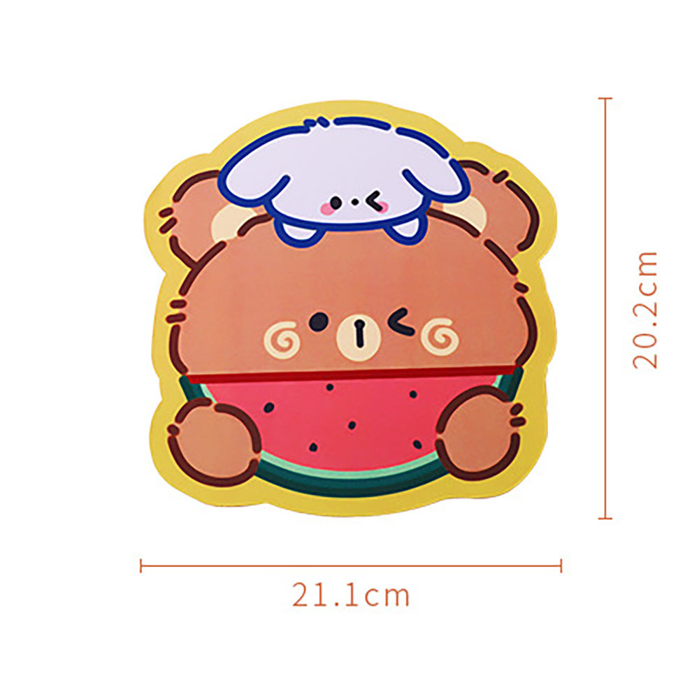 🔥แผ่นรองเมาส์🔥 รูปทรงการ์ตูน Pretty cartoon ราคา 18 บาท 📌สินค้าเลือกลายได้ ✔️พร้อมส่ง Ohwowshop แผ่นรองเมาส์ กันลื่นกันลื่น ลายการ์ตูน