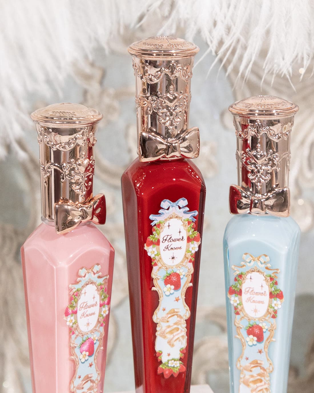 Flower Knows Strawberry Rococo Series Cloud Lip Cream #S02 Peachy Milk