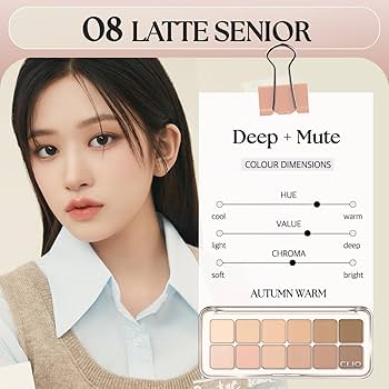CLIO Pro Eye Palette Air 7.2 g. #08 Latte Senior