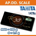 ตาชั่งดิจิตอล เครื่องชั่งดิจิตอล เครื่องชั่งแบบพกพา 200g ความละเอียด 0.1g ยี่ห้อ TANITA รุ่น 1479z