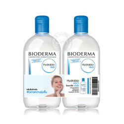 Bioderma Hydrabio H2O Water Cleansing Makeup Remover 500 ml. x 2 ขวด
