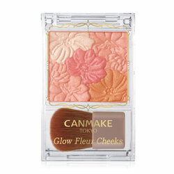 Canmake Glow Fleur Cheeks 6.3 g. #03 Fairy Orange Fleur โทนส้ม