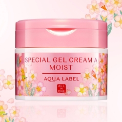 Shiseido Aqualabel Special Gel Cream Moist All in One 90 g. Sakura Edition