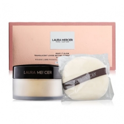 Laura Mercier Make It Glow - Translucent Loose Setting Powder Glow 29 g. With Brush