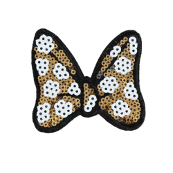 ตัวรีดติดเสื้อเลื่อมโบว์มิกกี้เมาส์