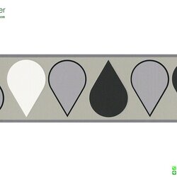 บอร์เดอร์ วอลเปเปอร์ลายหยดน้ำ