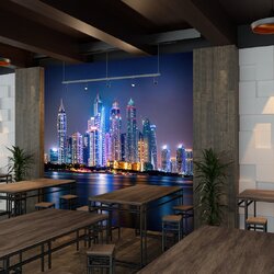 วอลเปเปอร์สั่งพิมพ์ภาพวิวเมือง ตึกสูง CIT-81