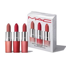 M.A.C Hail To Chic! Lipstick Trio Set 3 Colors