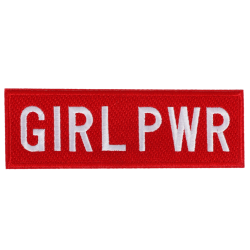 ตัวรีดติดเสื้อตัวอักษร GIRL PWR