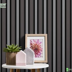 วอลเปเปอร์ลายทาง สีม่วง