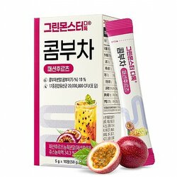 Green Monster Kombucha 10 ซอง #Passion Fruit