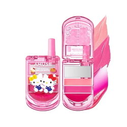 Amuse x Hello Kitty Lip & Cheek Cellphone #02 Pink Soda
