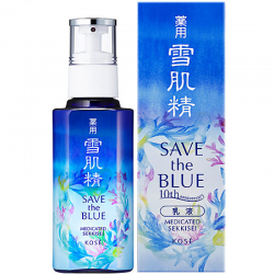 Kose Sekkisei Emulsion 140 ml. Limited Edition Save the Blue