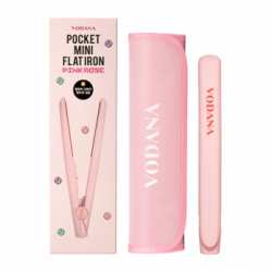 Vodana Pocket Iron Mini Flat Iron สี Pink Rose