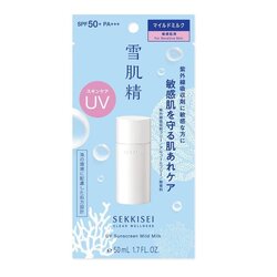 Kose Sekkisei Clear Wellness UV Sunscreen Mild Milk SPF50+ PA+++ 50 ml.