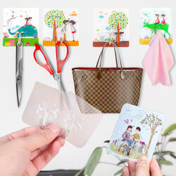 🔥Sticker Hook🔥 ตะขอแขวน ตะขอติดผนัง ตะขออเนกประสงค์ ✔️พร้อมส่ง Ohwowshop ติดกำแพง ติดเพดาน