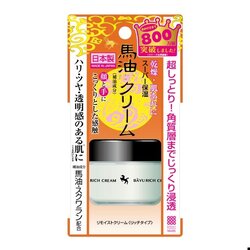 Meishoku Bayu Rich Cream Remoist Cream Rich Type Horse Oil 30 g.