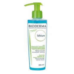 Bioderma Sebium Purifying Foaming Gel 200 ml. #Combination / Oily Skin