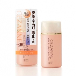 Cezanne Make Keep Base Moist Type UV SPF28 PA+++ 30 ml. # Orange