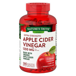 Nature's Truth Apple Cider Vinegar 1200 mg. 180 แคปซูล