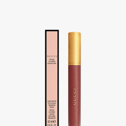 Gucci Lipstick Rouge A Levres Liquid Mat Lip Colour 6.5 ml. #203 Mildred Rosewood (Tester Box)