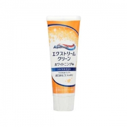 ยาสีฟัน Aquafresh Extreme Clean Whitening Plus 140 g. Made in Japan #Citrus Mint