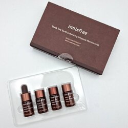 Innisfree Black Tea Youth Enhancing Ampoule Recovery Kit (3 ml. x 4 ea)