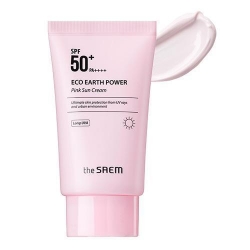 The Saem Eco Earth Power Pink Sun Cream SPF50+ PA++++ 50 g.
