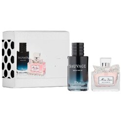 Dior Miss Dior + Sauvage Eau De Parfum Mini Travel Size Perfume Cologne Gift Set