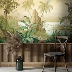 วอลเปเปอร์พิมพ์ลายภาพสวนป่า Premium PM-143-B