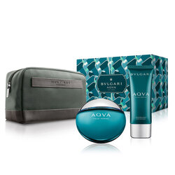 Bvlgari Aqva Pour Homme Pouch Set