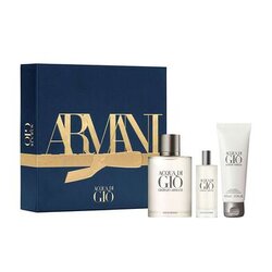Giorgio Armani Acqua Di Gio Homme for Men EDT Set 3 Items