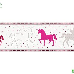 บอร์เดอร์ วอลเปเปอร์ลายรูปม้า