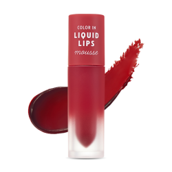 Etude House Color in Liquid Lip Mousse 3.2 g. #RD302
