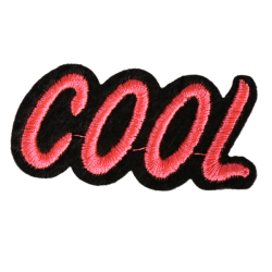 ตัวรีดติดเสื้อตัวอักษร COOL
