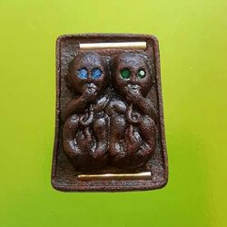 กุมารดูดรกแฝดหลงกับรัก หลวงพ่อปุ่น ธัมมปาโล วัดป่าบ้านสังข์ จังหวัดร้อยเอ็ด