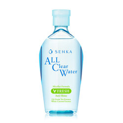 Senka All Clear Water Micellar Formula 230 ml. #Fresh เหมาะสำหรับผิวผสม-ผิวมัน