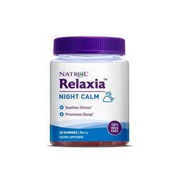Natrol Relaxia Night Calm Berry 50 Gummies